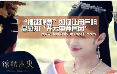 “提速降费”如何让用户明显感知‘开云电竞官网’